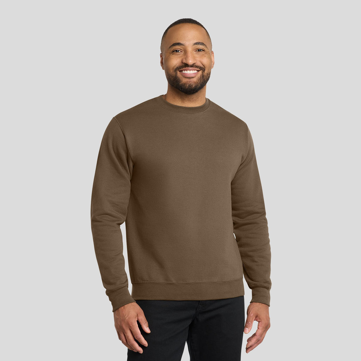 Core Fleece Crewneck Sweatshirt | Woodland Brown