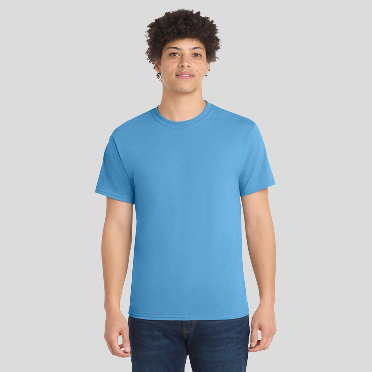 Tall Core Blend Tee | Aquatic Blue